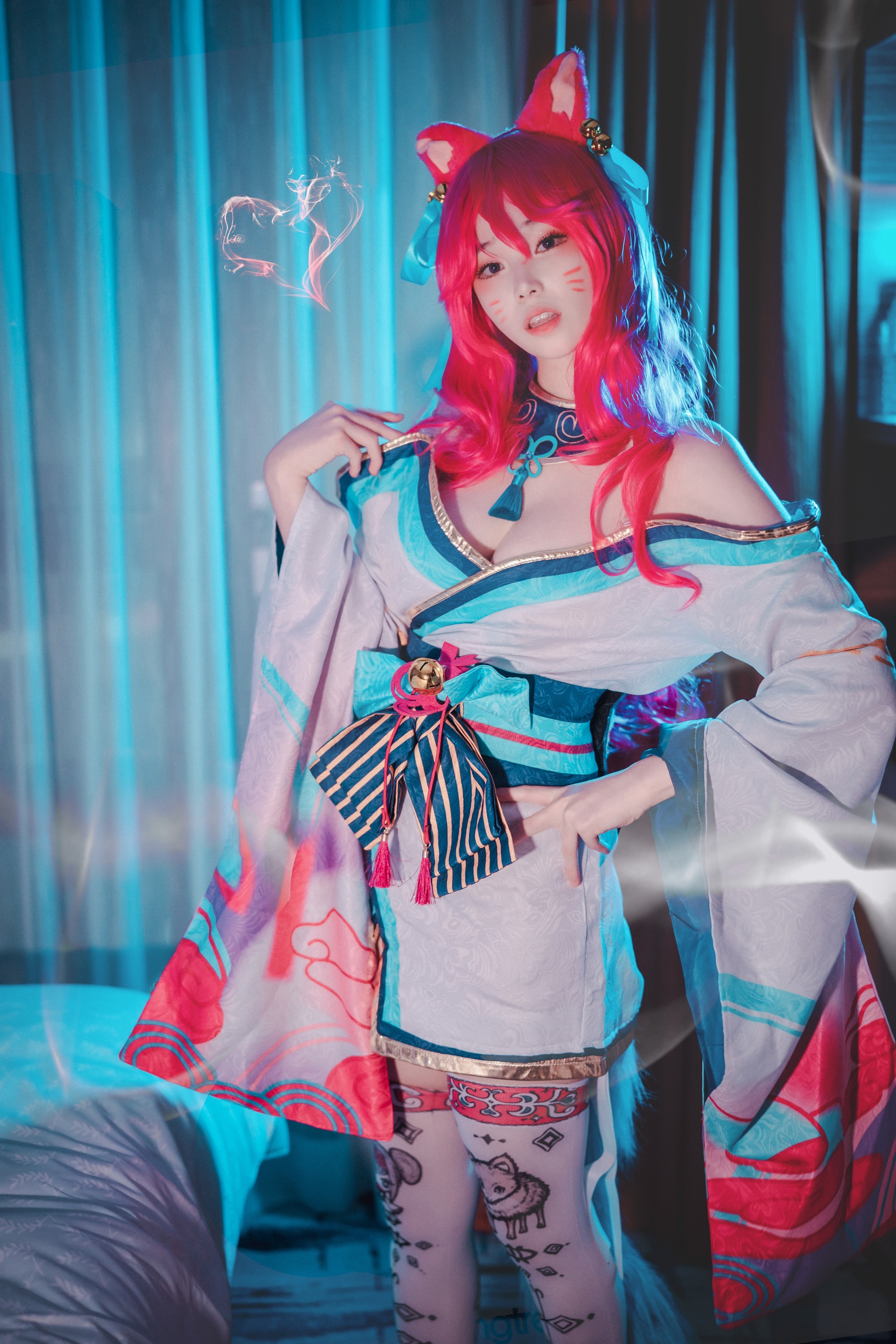 图片[1]-Bambi – NO.020 Spirit Blossom Ahri [145P]-XikXak
